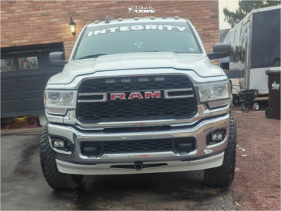 1 2019 2500 Ram Tradesman Rough Country Leveling Kit Arkon Off Road Lincoln Chrome