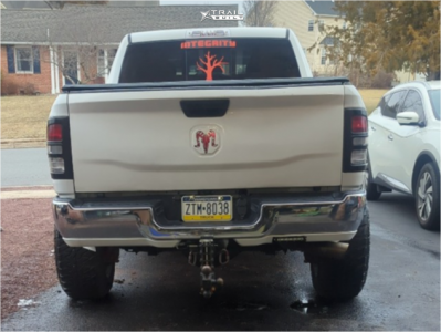 1 2019 2500 Ram Tradesman Rough Country Leveling Kit Arkon Off Road Lincoln Chrome