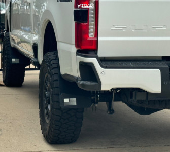 1 2024 F 250 Super Duty Ford Lariat Carli Suspension Lift 55in Method Mr707 Matte Black