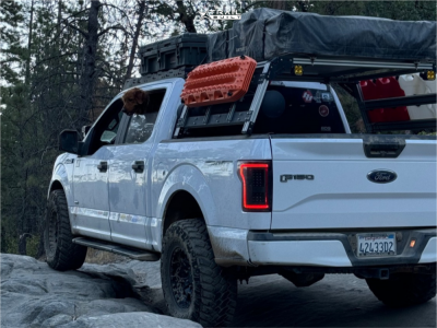 1 2016 F 150 Ford Xl Bilstein Suspension Lift 25in Kmc Summit Black