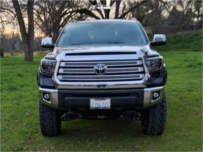 1 2019 Tundra Toyota Limited Pro Comp Suspension Lift 6in Mickey Thompson Classic Lock Polished