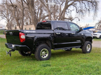 1 2019 Tundra Toyota Limited Pro Comp Suspension Lift 6in Mickey Thompson Classic Lock Polished