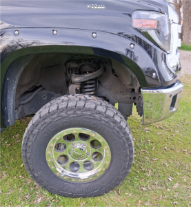 1 2019 Tundra Toyota Limited Pro Comp Suspension Lift 6in Mickey Thompson Classic Lock Polished