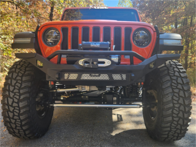 1 2020 Wrangler Jeep Unlimited Rubicon Evo Suspension Lift 45in Fuel Kicker Gray