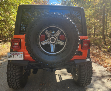 1 2020 Wrangler Jeep Unlimited Rubicon Evo Suspension Lift 45in Fuel Kicker Gray