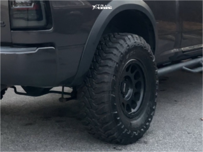 1 2015 1500 Ram Tradesman Rough Country Suspension Lift 4in Method Mr305 Double Black