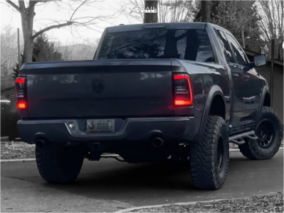 1 2015 1500 Ram Tradesman Rough Country Suspension Lift 4in Method Mr305 Double Black