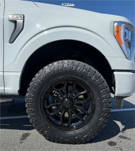 1 2023 F 150 Ford Xlt Ksp Leveling Kit Ultra Warmonger 6 Gloss Black