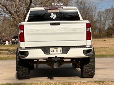 1 2019 Silverado 1500 Chevrolet Lt Rough Country Suspension Lift 6in Rough Country 97 Series Black