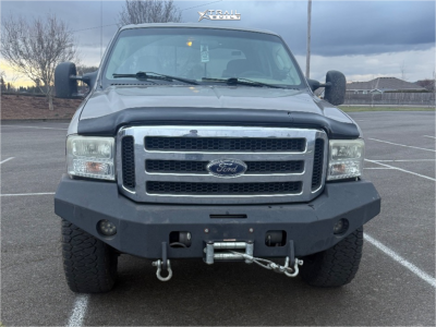1 2005 F 350 Super Duty Ford Lariat Unknown Suspension Lift 25in Fuel Rincon Black