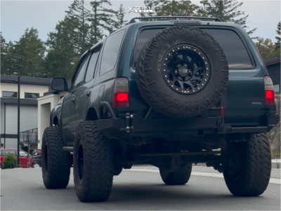 1 1998 4runner Toyota Sr5 Bilstein Lifted Dirty Life Enigma Race Matte Black