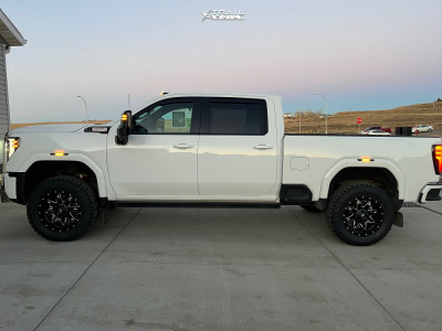 1 2024 Sierra 2500 Hd Gmc At4 Cognito Leveling Kit Fuel Lethal Black