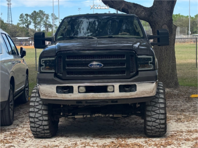 1 2006 F 250 Super Duty Ford Lariat Fox Suspension Lift 9in Moto Metal Mo962 Black