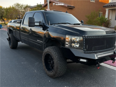 1 2008 Silverado 3500 Hd Chevrolet Ltz Stock Stock Raceline Injector Black Machined