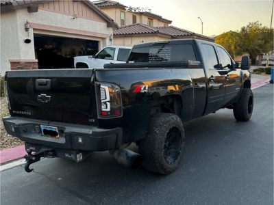 1 2008 Silverado 3500 Hd Chevrolet Ltz Stock Stock Raceline Injector Black Machined