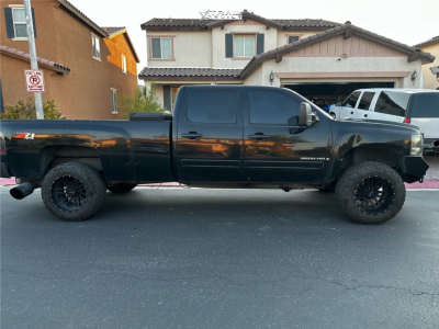 1 2008 Silverado 3500 Hd Chevrolet Ltz Stock Stock Raceline Injector Black Machined