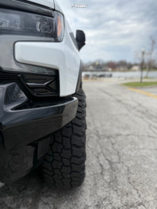 1 2023 Silverado 1500 Chevrolet Zr2 Stock Stock Vossen Hf6 4 Satin Black