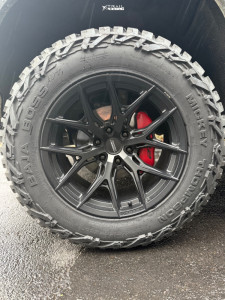 1 2023 Silverado 1500 Chevrolet Zr2 Stock Stock Vossen Hf6 4 Satin Black