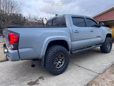 1 2021 Tacoma Toyota Sr5 Readylift Leveling Kit Hardrock H105 Bronze Black