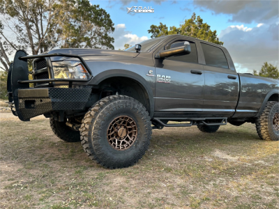 1 2017 2500 Ram Tradesman Bds Suspension Lift 4in Anthem Off Road Valor Matte Bronze