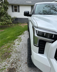 1 2024 Tundra Toyota Limited Rough Country Suspension Lift 35in Hostile Sprocket Machined Accents