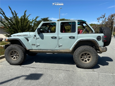 1 2024 Wrangler Jeep Unlimited Rubicon 392 Clayton Suspension Lift 35in Icon Alloys Rebound Pro Bronze
