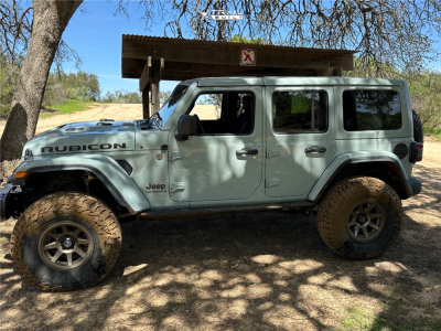 1 2024 Wrangler Jeep Unlimited Rubicon 392 Clayton Suspension Lift 35in Icon Alloys Rebound Pro Bronze