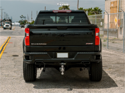 1 2023 Silverado 1500 Chevrolet Rst Stock Stock Gear Off Road Flair Black Milled