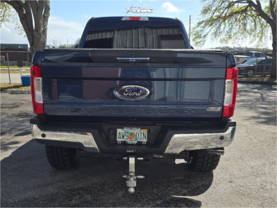 1 2017 F 250 Super Duty Ford Lariat Readylift Leveling Kit Hardrock Devastator Black Milled