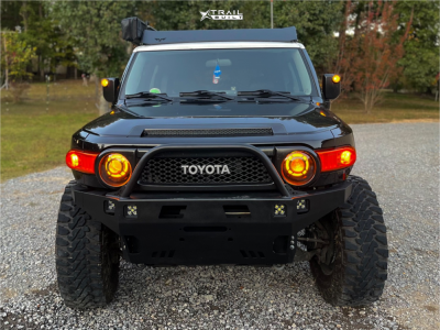 1 2008 Fj Cruiser Toyota Base Icon Suspension Lift 3in Black Rhino Rumble Bronze