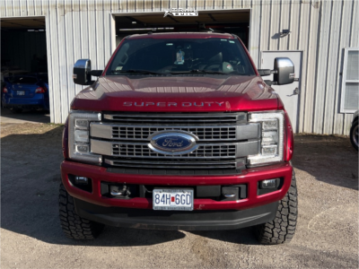 1 2017 F 250 Super Duty Ford Platinum Carli Suspension Lift 25in Vision Rocker Chrome