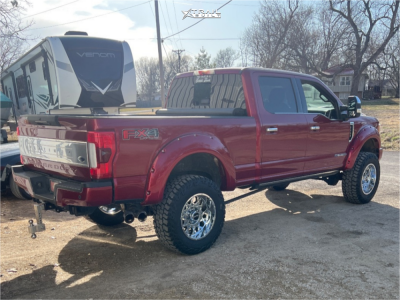1 2017 F 250 Super Duty Ford Platinum Carli Suspension Lift 25in Vision Rocker Chrome