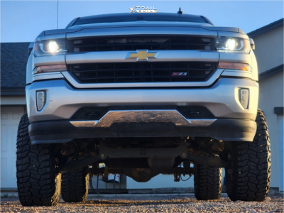 1 2017 Silverado 1500 Chevrolet Lt Unknown Suspension Lift 75in Vision Tactical Gunmetal