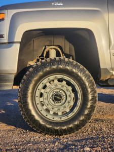 1 2017 Silverado 1500 Chevrolet Lt Unknown Suspension Lift 75in Vision Tactical Gunmetal