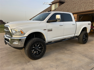 1 2018 2500 Ram Laramie Bds Suspension Lift 4in Fuel Throttle Black