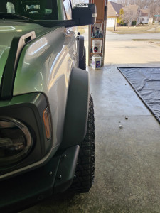 1 2024 Bronco Sasquatch Ford Badlands Stock Stock Fuel Surge Black Tint