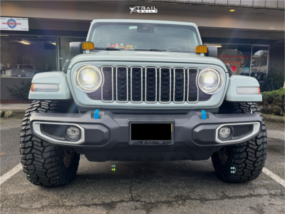 1 2024 Wrangler Jeep Unlimited Sahara 4xe Stock Stock Mayhem Intrepid Matte Bronze