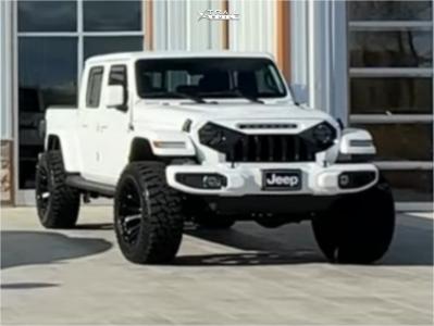 1 2023 Gladiator Jeep High Altitude Rough Country Suspension Lift 35in Fuel Blitz Hyperblack