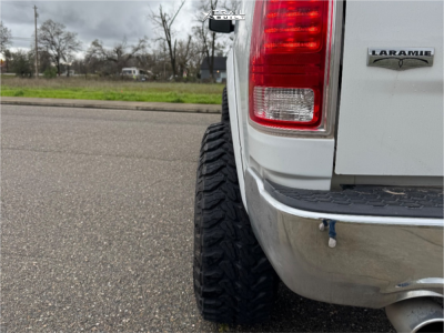1 2018 1500 Ram Laramie Rough Country Suspension Lift 6in Hardrock Destroyer Black Milled