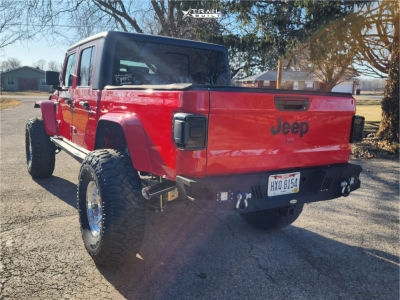 1 2022 Gladiator Jeep Sport Metalcloak Suspension Lift 45in Vision Inferno Machined