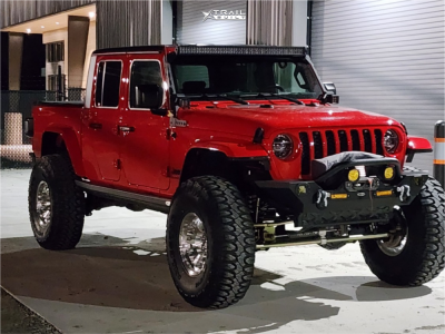 1 2022 Gladiator Jeep Sport Metalcloak Suspension Lift 45in Vision Inferno Machined