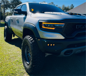 1 2022 1500 Ram Trx Foutz Leveling Kit Kg1 Forged Adrenaline Textured Anthracite