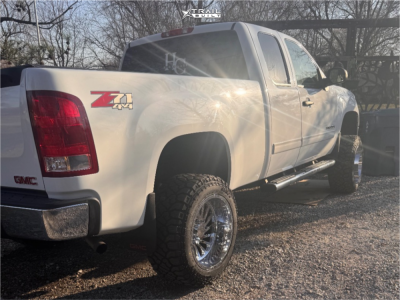 1 2010 Sierra 1500 Gmc Sle Mcgaughys Suspension Lift 7in Arkon Off Road Caesar Chrome