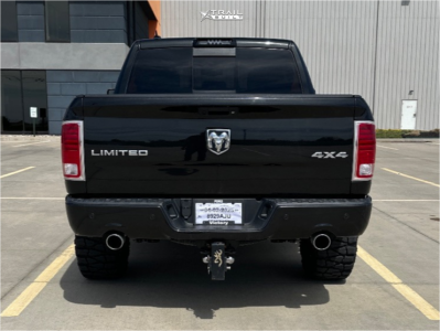 1 2015 1500 Ram Limited Readylift Suspension Lift 25in Moto Metal Mo970 Black Milled