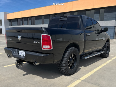 1 2015 1500 Ram Limited Readylift Suspension Lift 25in Moto Metal Mo970 Black Milled