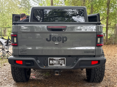 1 2020 Gladiator Jeep Sport Rough Country Leveling Kit Hardrock Spine Xposed Black