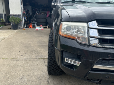 1 2015 Expedition Ford El Limited Bilstein Suspension Lift 25in Rrw Rr7 H Flow Form Brushed Aluminum