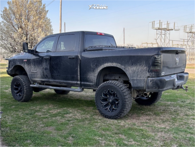 1 2021 2500 Ram Tradesman Bds Suspension Lift 6in Fuel Assault D546 Black