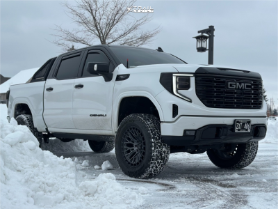 1 2022 Sierra 1500 Gmc Denali Bds Suspension Lift 6in Fuel Sigma Gunmetal Black