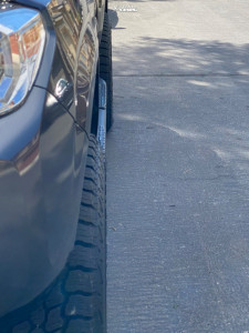 1 2021 Tacoma Toyota Sr Rough Country Suspension Lift 35in American Outlaw Railcar Black Tint